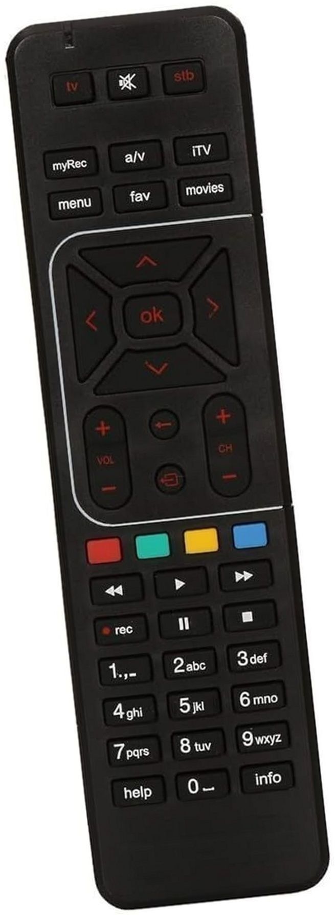 URBAN SELECT Compatible replacement remote for S LED LCD Compatible for SD and HD Airtel DTH Set Top Box Remote Remote Controller-picture-20