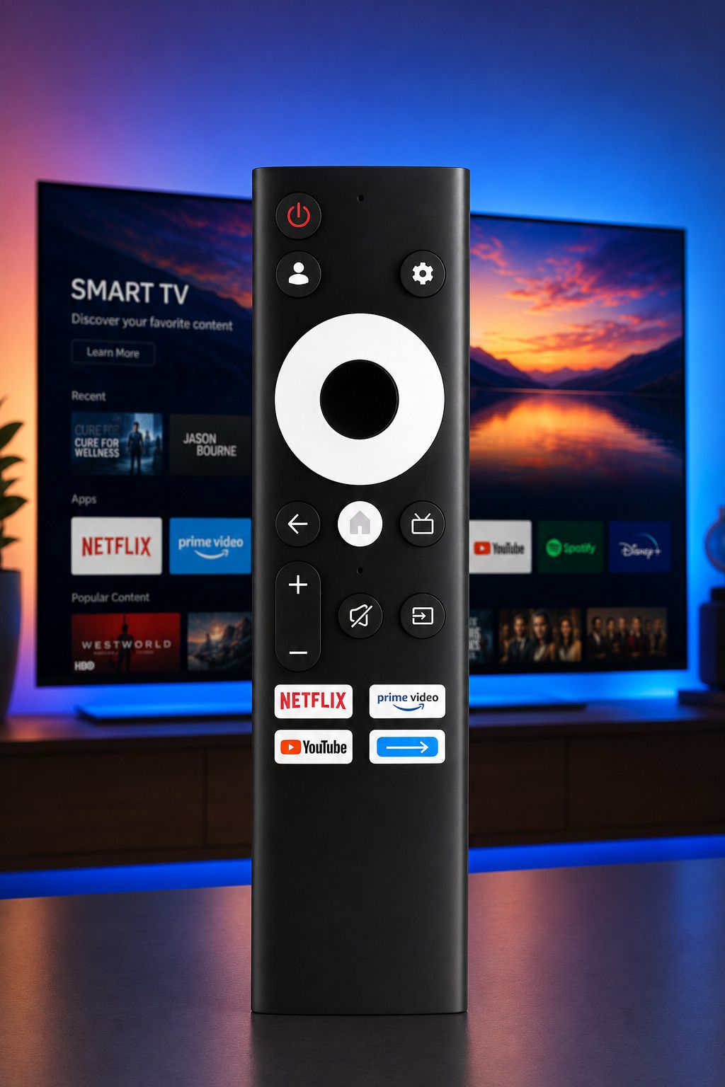 CONTROLER SANSUI SMART LED TV REMOTE, SANSUI ANDROID LED TV REMOTE SANSUI SMART LED TV REMOTE COMPATIBLE FOR SANSUI SMART LED TV REMOTE Remote Controller-picture-18