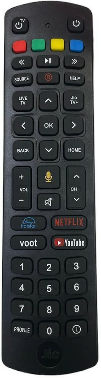OG FIBRE-3 (with Voice Command) Remote Compatible with JIO FIBRE SET-TOP BOX Remote Controller image 1