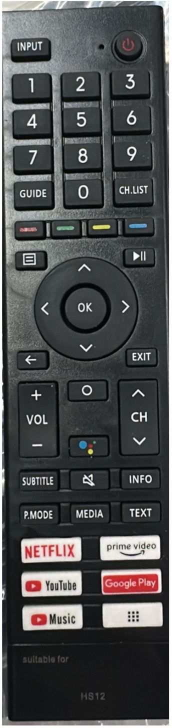 Paril Compatible with Hisense tv Remote Control New TvR-321 (Exactly Same Remote Will Only Work) Remote Controller-picture-23