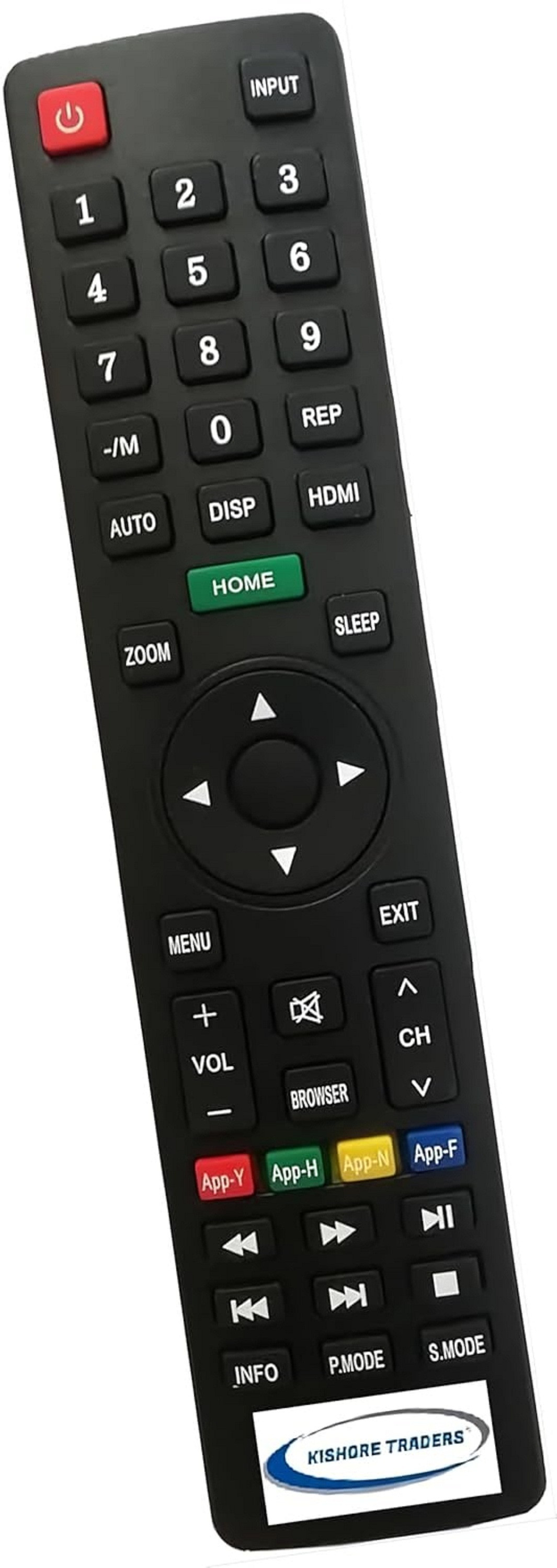 Kishore Traders Compatible Remote Control For Ego Smart Led Tv Remote Controller image 1