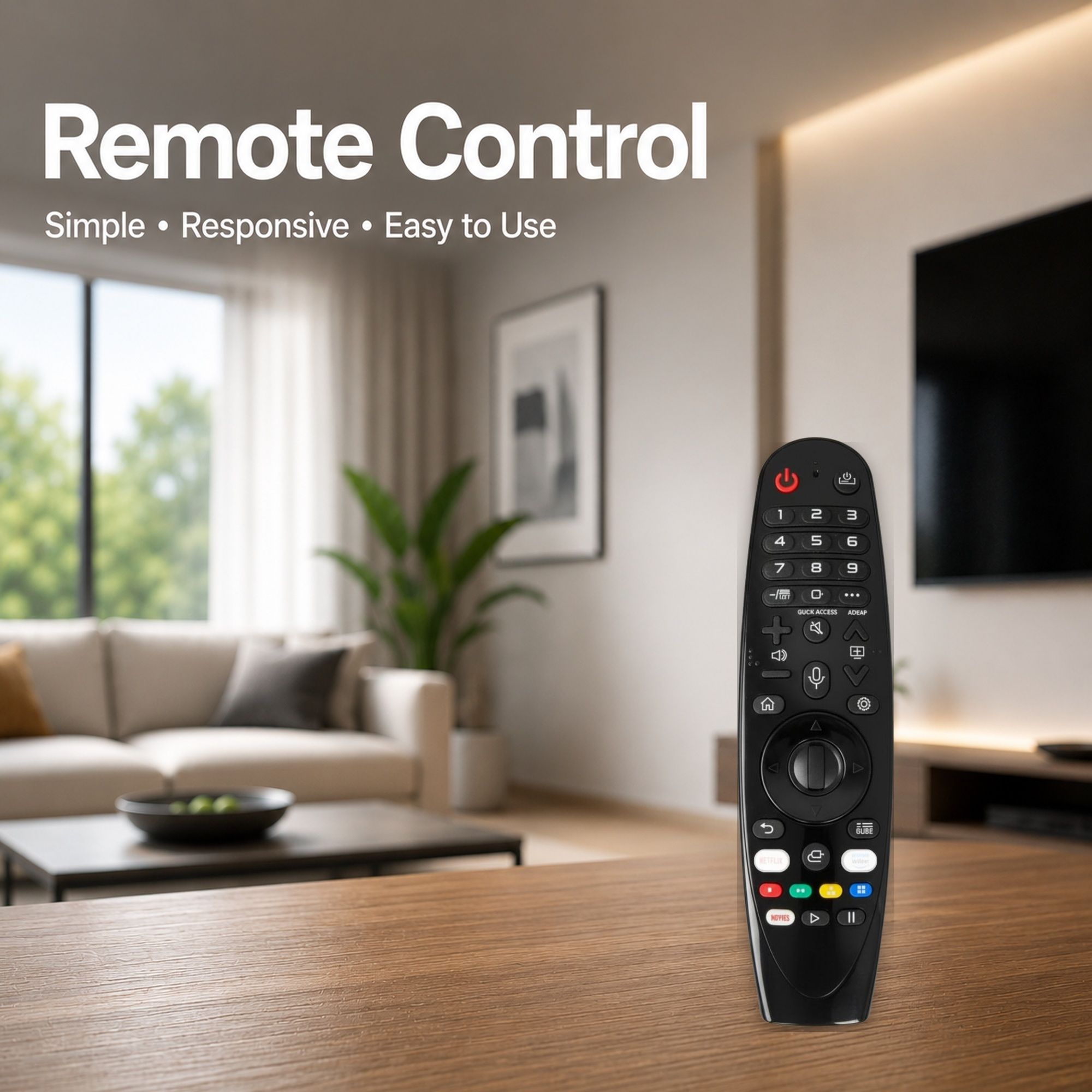 BookMyRemote Smart 4K Voice Control Series AN-MR650A Max 55" LG Remote Controller-image-24