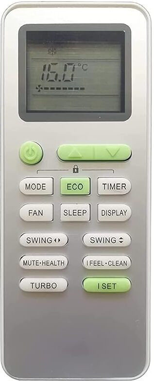 Rohit Electronics Remote Control Compatible TCL Smart Split AC With I-Set Function (AC-237) (EXACTLY SAME REMOTE WILL ONLY WORK) Remote Controller image 1