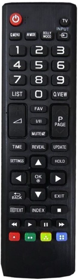 URBAN SELECT Compatible replacement remote for Universal LED/LCD/Plasma TV Remote AKB72914641 (Set Of 1)-FM LG Remote Controller-image-11