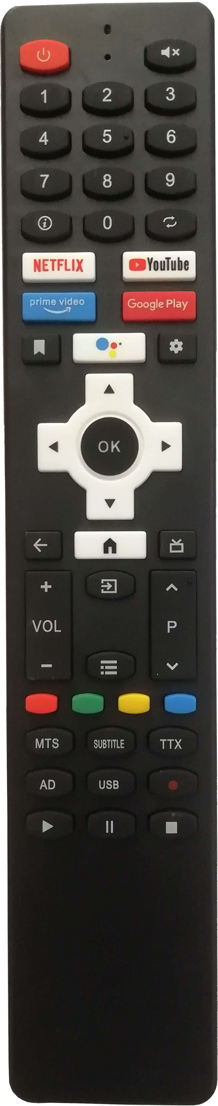 LipiWorld Smart LED TV (Non-Voice) Remote (Voice Not Work) Compatible For Sansui Tv Remote Controller image 1