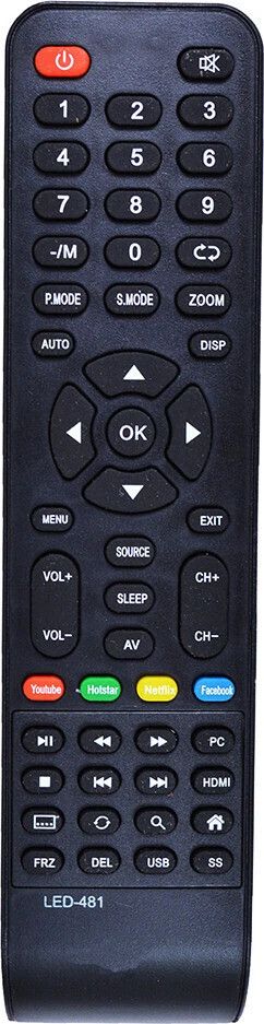 RESORB LED 481 Compatible Remote Control for eAirtec/Target/Ego Smart Led TV Remote Controller-picture-22