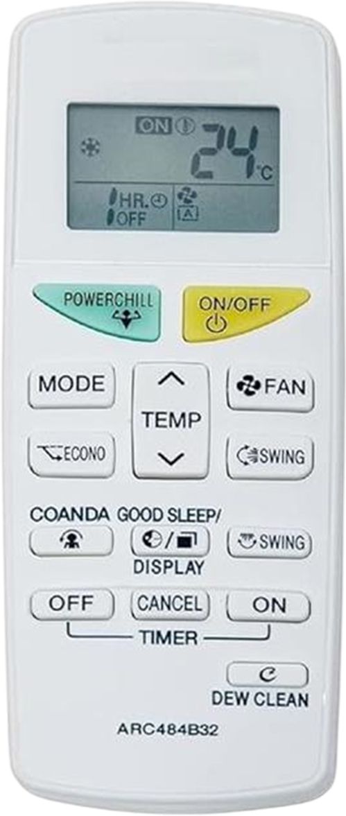 HICLE AC Remote Control - LCD Display, Multi-Function Daikin Remote Controller-picture-28