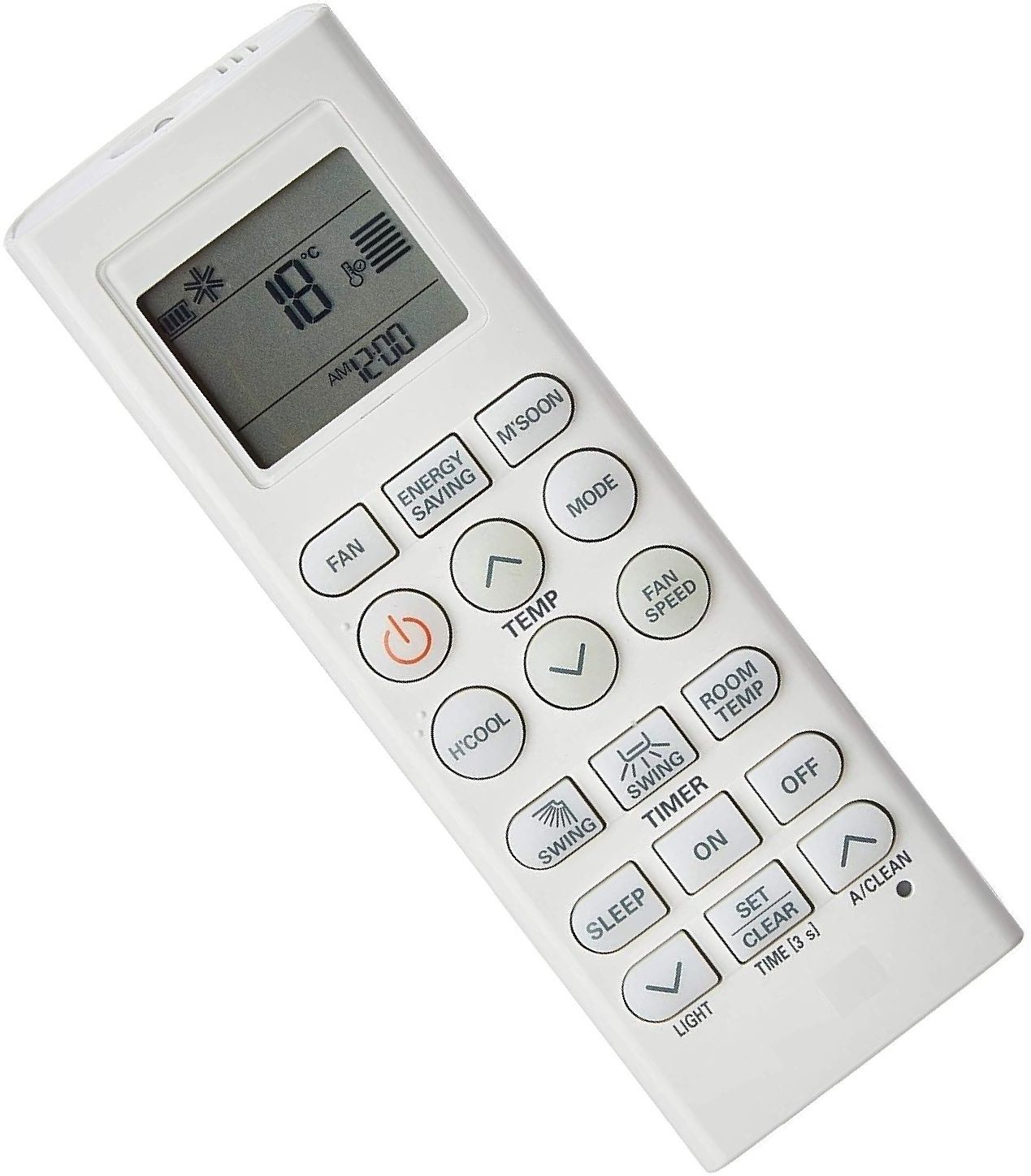 BARBET Compatible with LG Ac Model 36I No Backlight Suitable for Split Ac LG Remote Controller-image-14