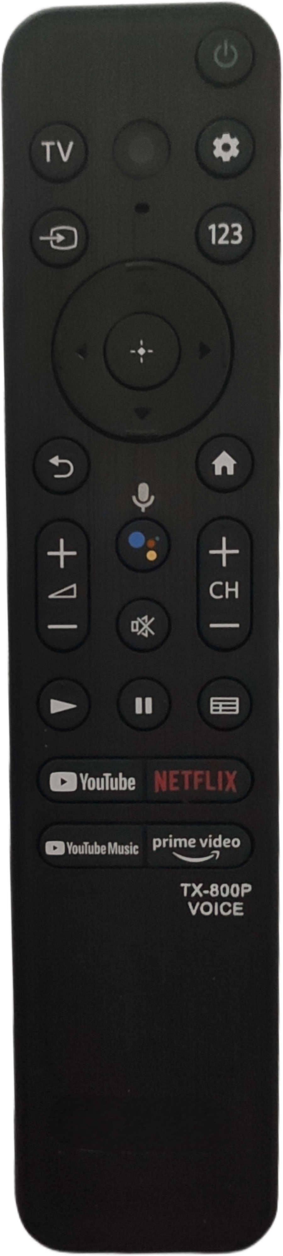 NixGlobal TX-800P Remote with Voice Control Function Compatible with SONY BRAVIA 8K 4K ANDROID SMART OLED LED LCD TV Remote Controller image 1