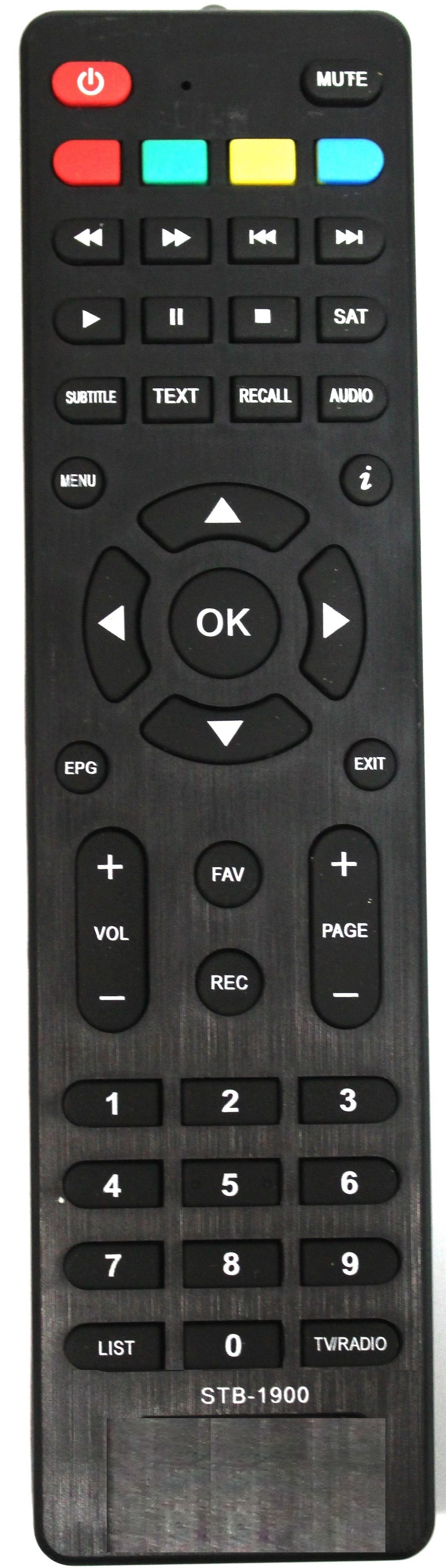 HDF Replacement Remote Control Compatible for STC-700 Set Top Box TV Remote H-700 Set Top Box TV STC H-700 Set Top Box TV-Please match the Image With your Old Remote Controller-picture-24