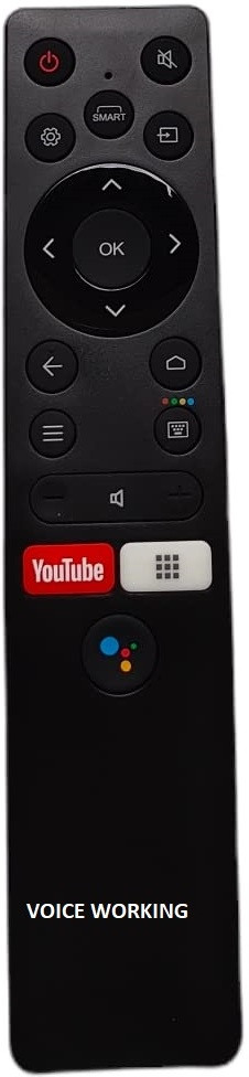 ANM Bluetooth Remote compatible for Amstrad TV ANdroid AMSTRAD - Voice command working, VERIFICATION ON customer care Remote Controller image 1