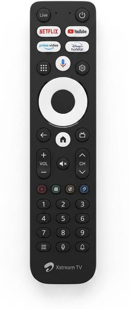HME Airtelxstream remote without Voice control AIRTEL XSTREAM Remote Controller-image-14