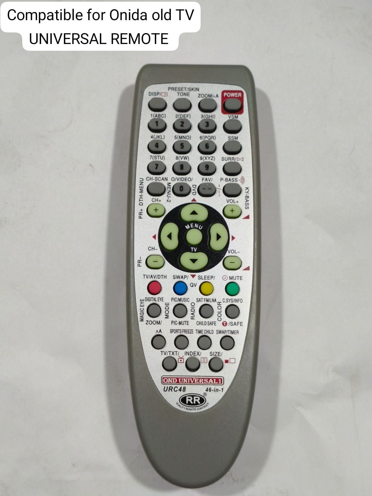 Anish tech old tv universal remote Onida Remote Controller-image-44