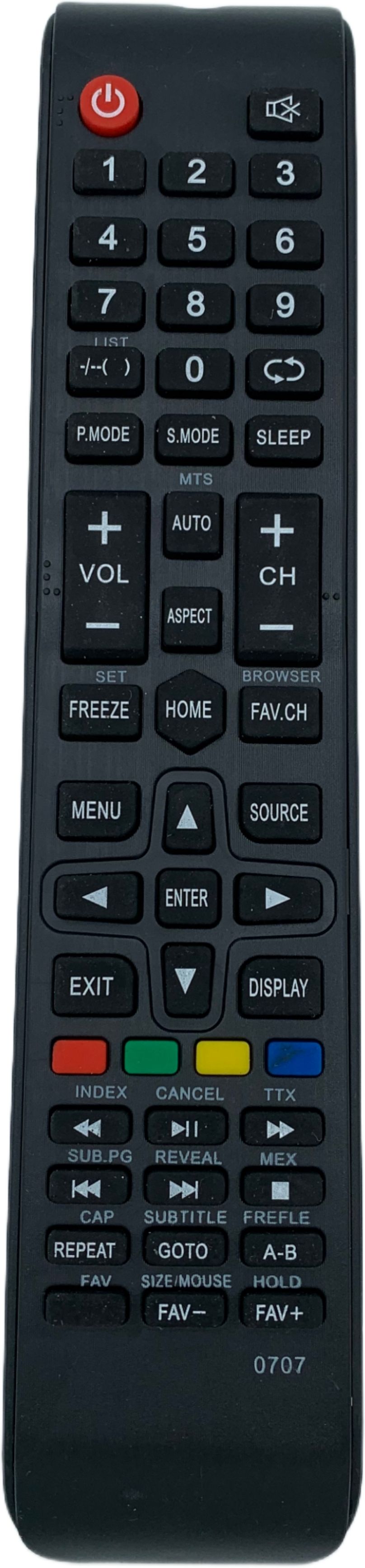 Xpecial UNI187 0707 Remote Compatible with CROWN 4K SMART LED LCD TV Remote Controller-image-36