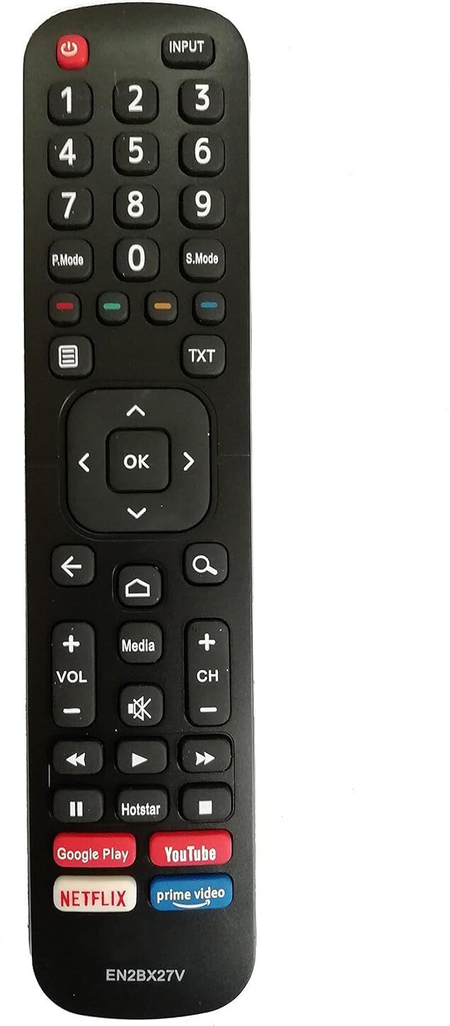 SHIELDGUARD Remote Control EN2BY27V Compatible for LED TV VU LED TV (Without Voice function) Remote Controller image 1