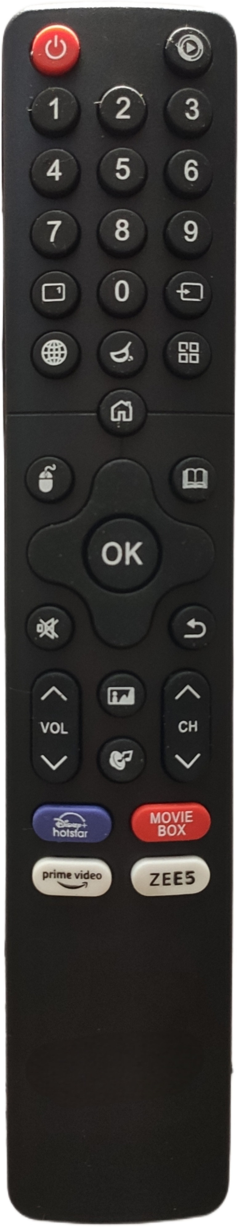 Xpecial SAN-SUI JST32SKHD Remote Compatible with VISE / SANSUI 4K HD ANDROID SMART OLED LCD LED TV Remote Controller image 1