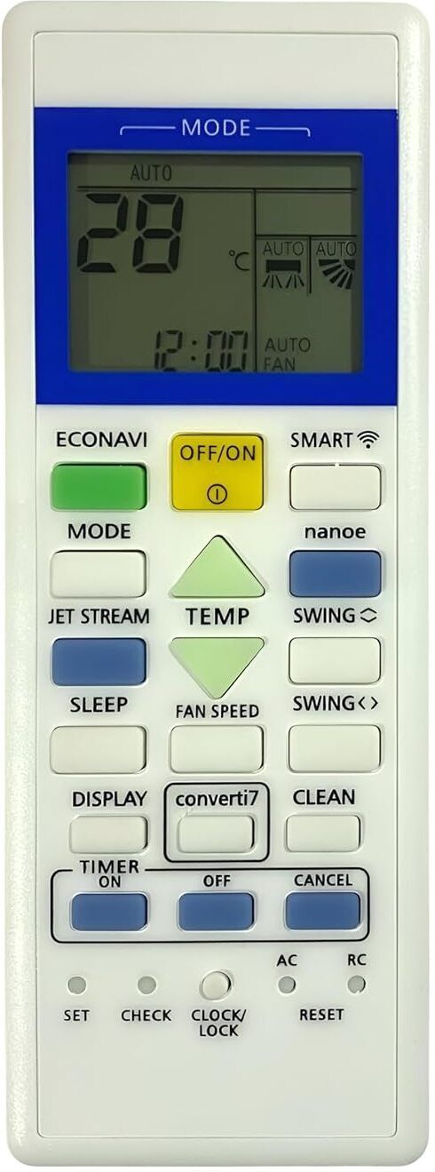 Woniry AC Remote Compatible/Replacement for Panasonic & Panasonic Inverter AC Remote panasonic Remote Controller-picture-10