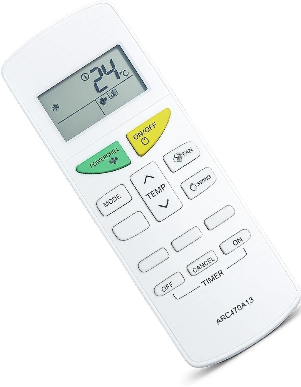 BARBET Compatible with Daikin Ac 132K, No Backlight Suitable for Inverter Ac Daikin Remote Controller-picture-30