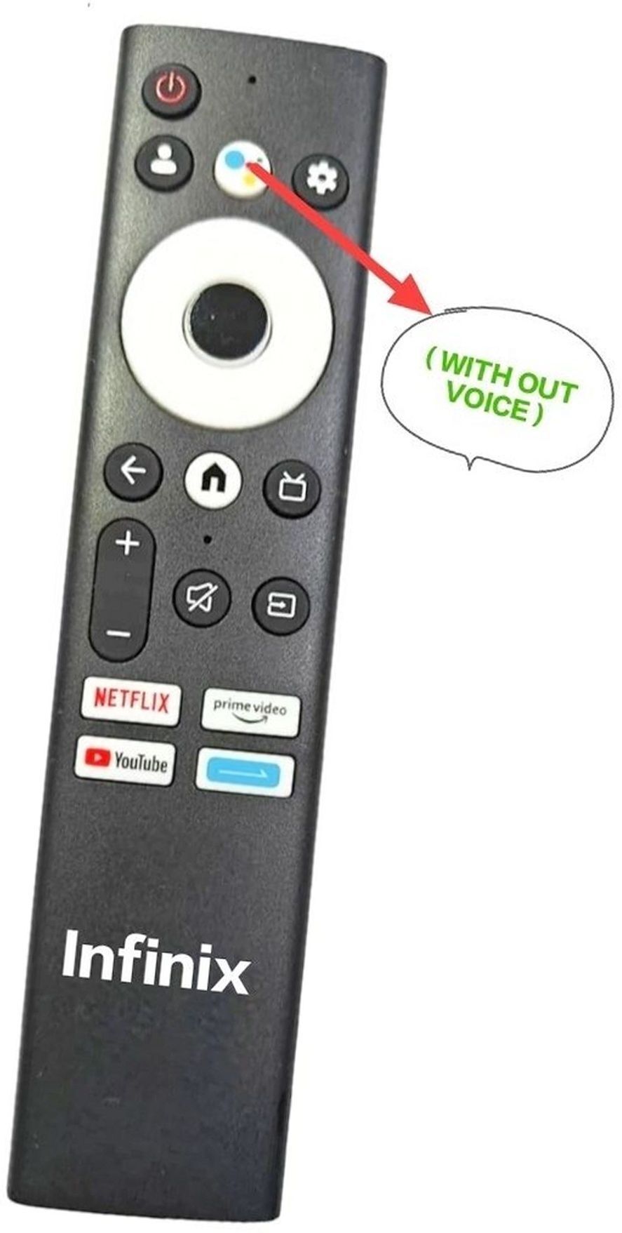 URBAN SELECT Suitable replacement remote for Infinix Android Smart T Infinix LED TV remote smart and Android Remote Controller-picture-24