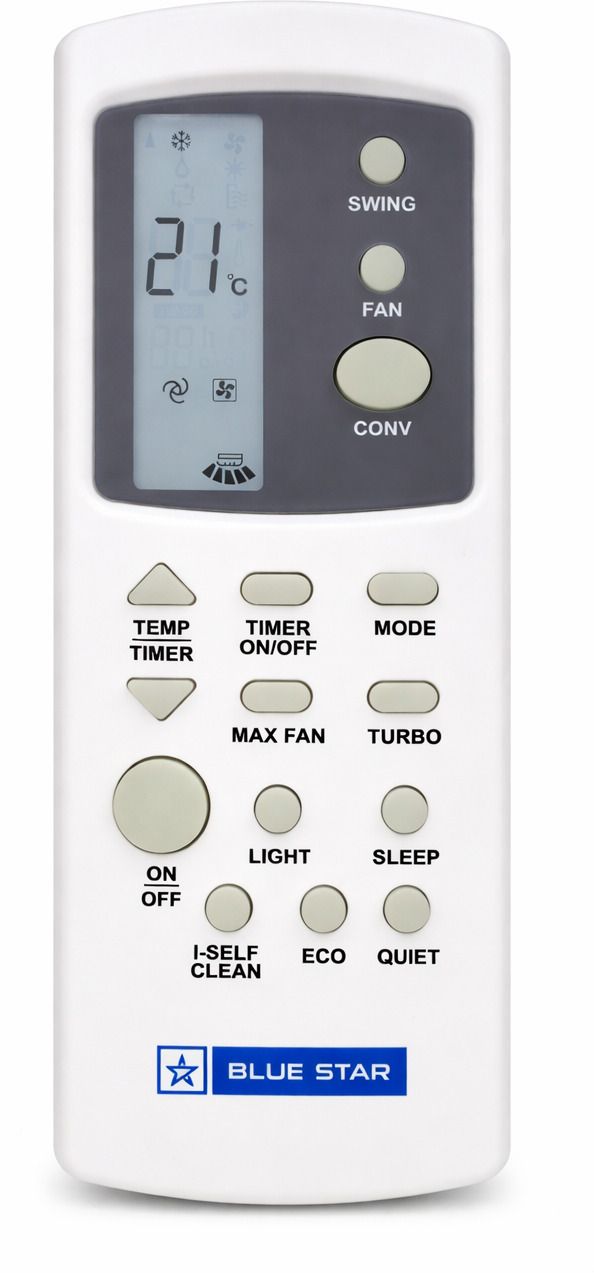 Technovate AC Remote Suitable for Blue Star Split Air Conditioner (Match & Buy) Blue Star Origenal Remote Controller-image-10