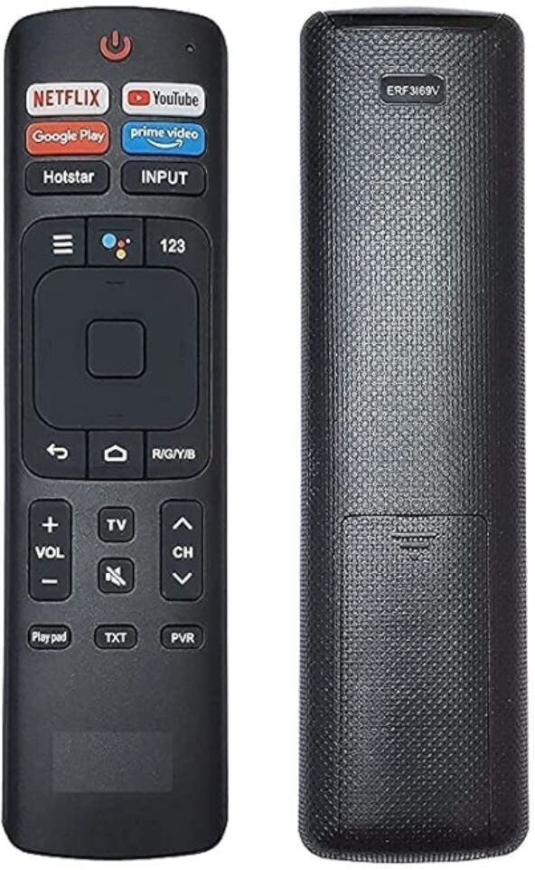Gezok VU/GZ-12 Remote Control For TV Non-Voice Compatible With Vu, Vu Tv, WIthout Voice Function, TV Remote Controller image 1