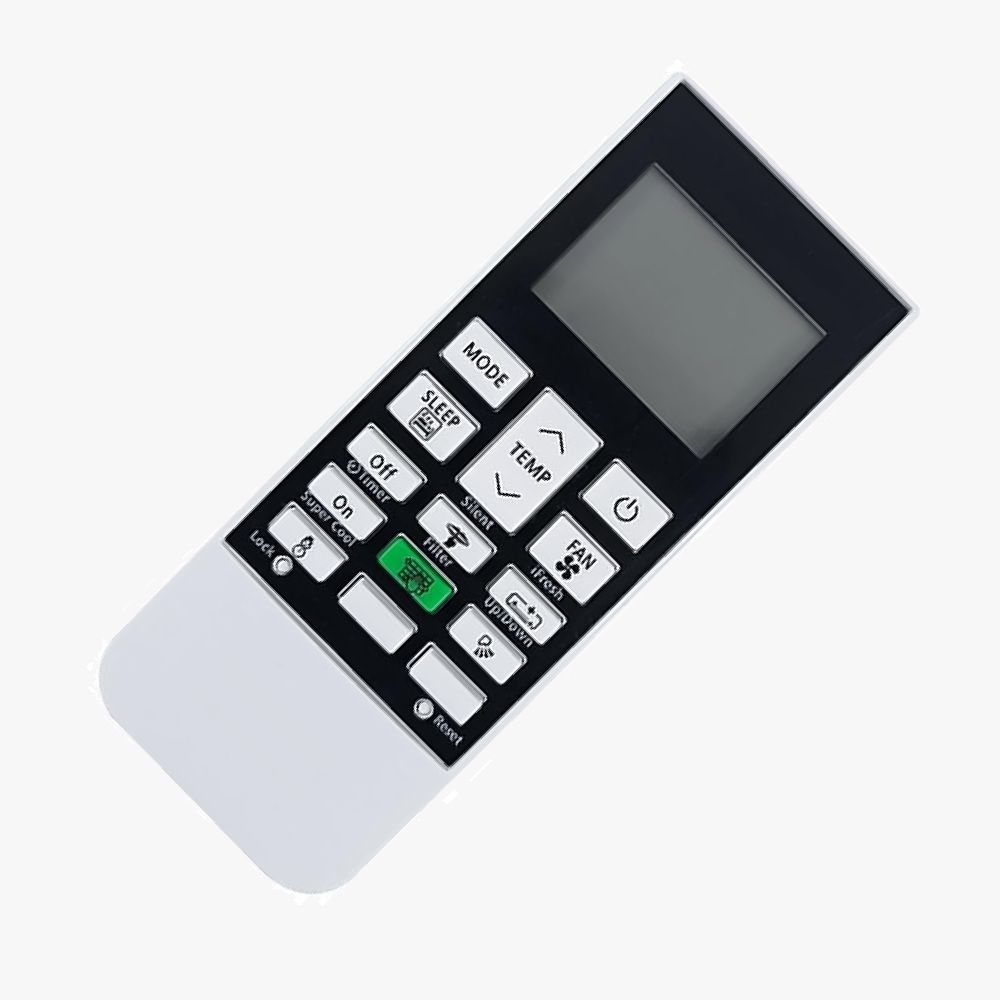 BARBET Compatible with Hitachi Ac Model 168, No Backlight Suitable for Split 1.5 Ton Ac Hitachi Remote Controller-image-14