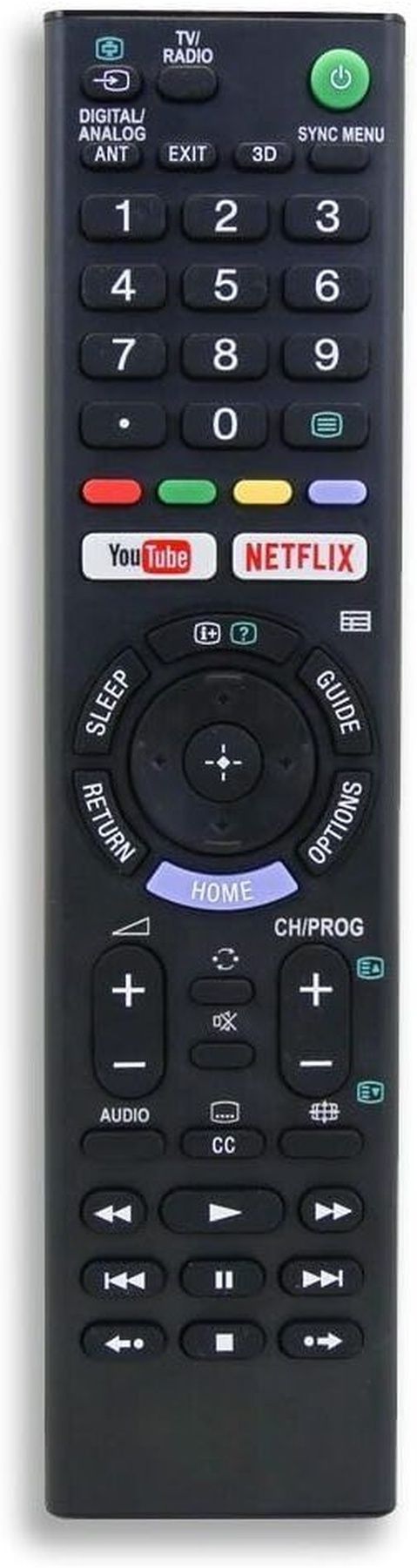 SIKOFY Compatible replacement for Co Smart TV Remote Replacement for Original Sony Smart Android tv Remote Control Remote Controller-picture-11