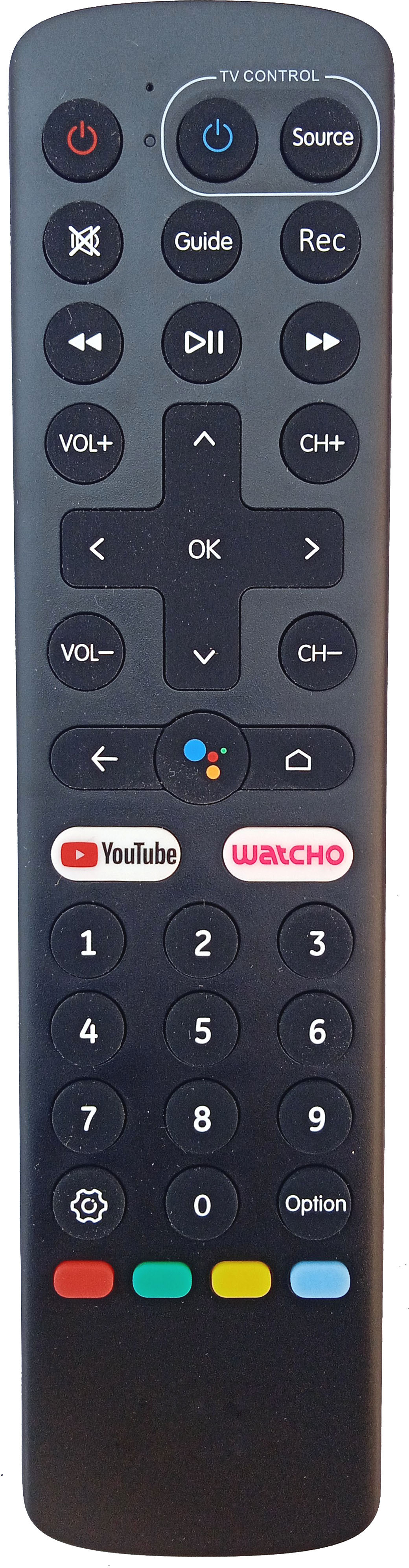 LipiWorld D-805XATV HD (Voice Supported) Smart HUB Android Set Top Box Remote Control Compatible For Dish TV Remote Controller image 1