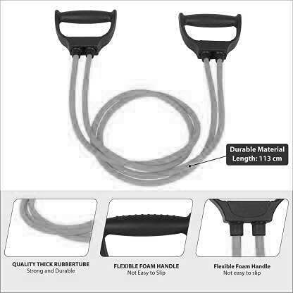 1Pull Rope Elastic Resistance Bands Kite Tube