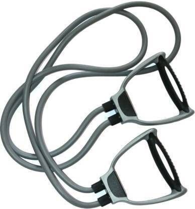 Resistance Tube Exercise Bands for Stretching, Workout, (Multicolor) Combo Pack Ab Exerciser-image-21