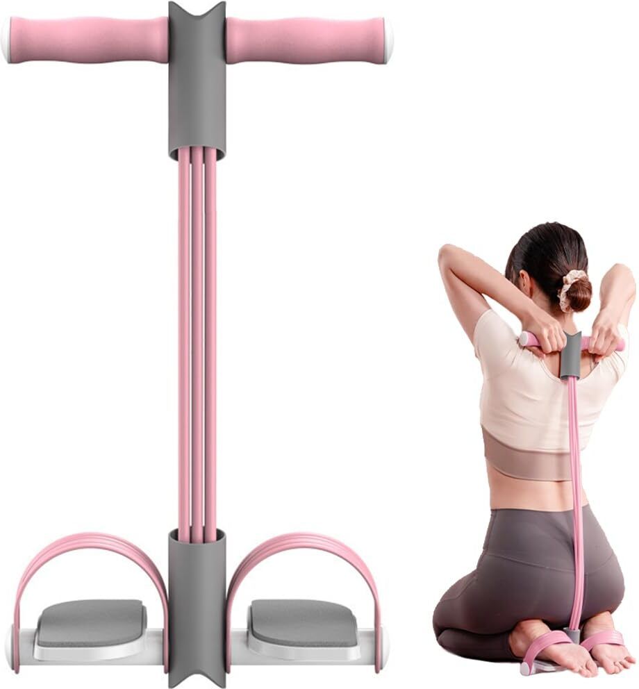 play hard 2024 New Multifunction Tension Rope 6 Tube Elastic Yoga Resistance Band for Hom Ab Exerciser-picture-12