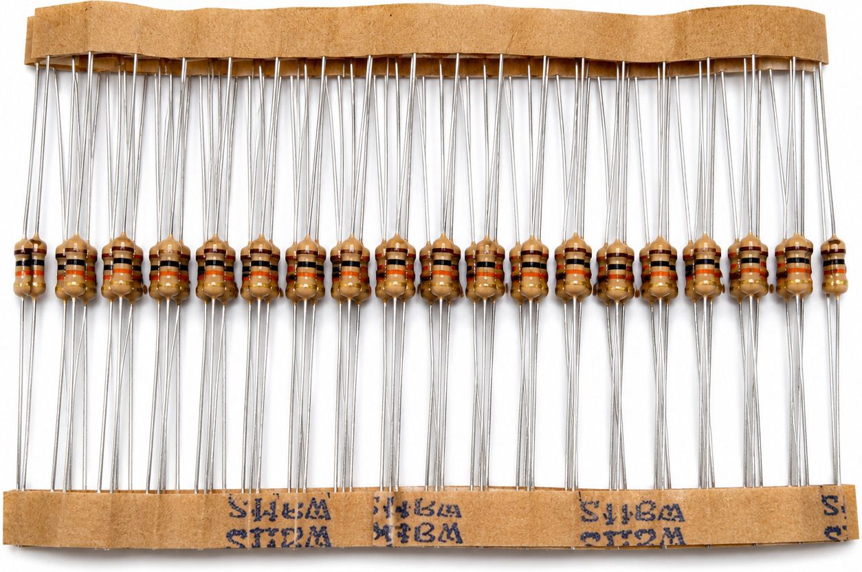 DIY Electronics 10K Ohm 1/4W ±5% Carbon Film Resistor, 100pcs Fixed Resistor-image-28
