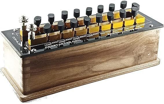 bhawna scientific instrument Resistances Box 10k ohms (10000 ohms). Variable Resistor-picture-14