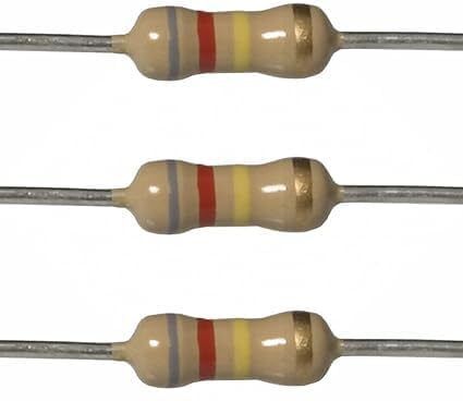 manojtraders 820K Ohm 1/4 watt Resistor (Pack of 50) Fixed Resistor-picture-40