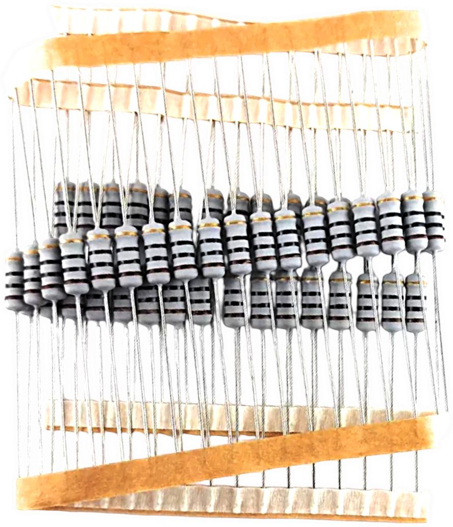 avisri 25pcs 100 Ohm 1W 5% Resistors Fixed Resistor-picture-23