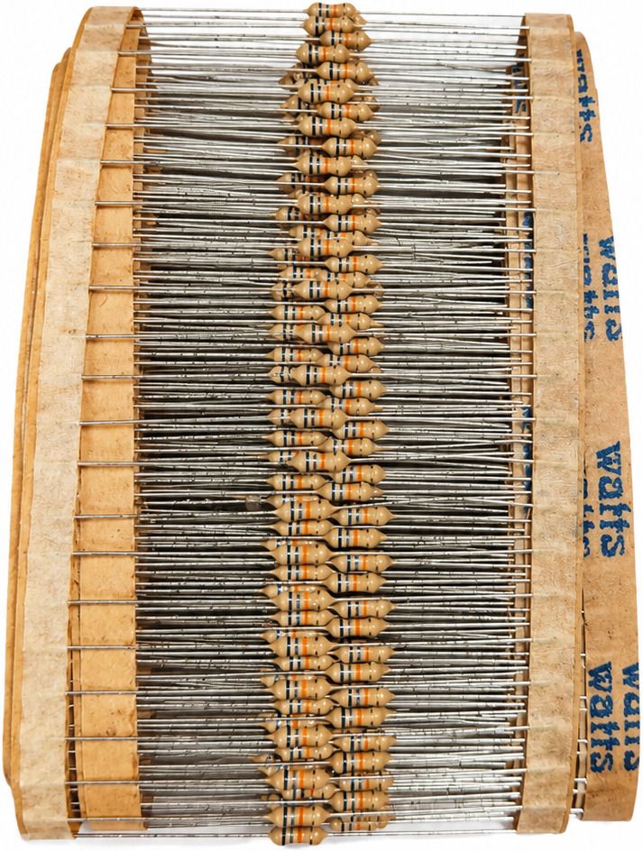 saanvix 68K Ohm 1/4W ±5% Carbon Film Resistor, 100pcs(Blue–Grey–Orange–Gold) Fixed Resistor-picture-10
