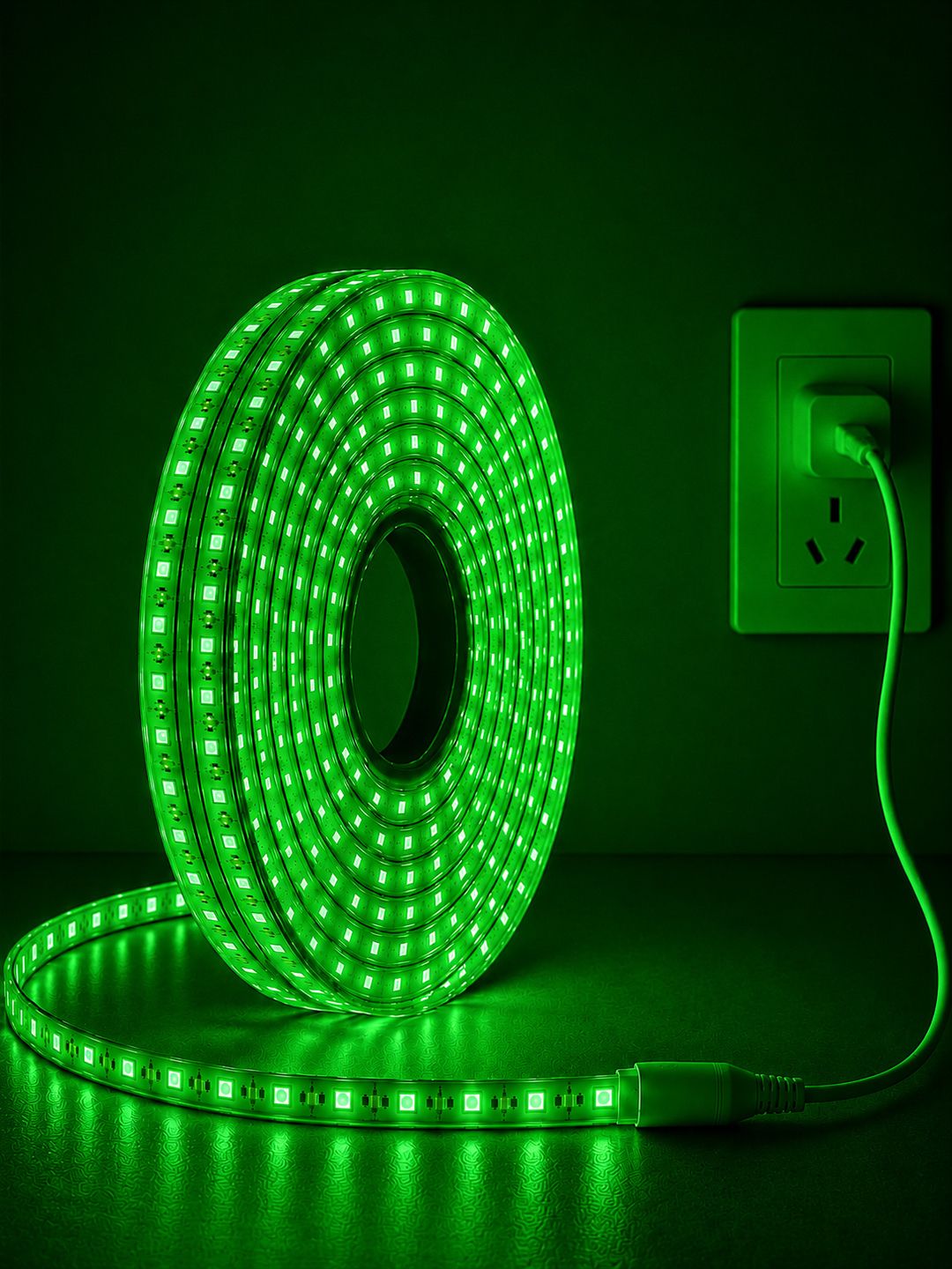 rayvix 1200 LEDs 20 m Green Steady Strip Rice Lights-picture-26