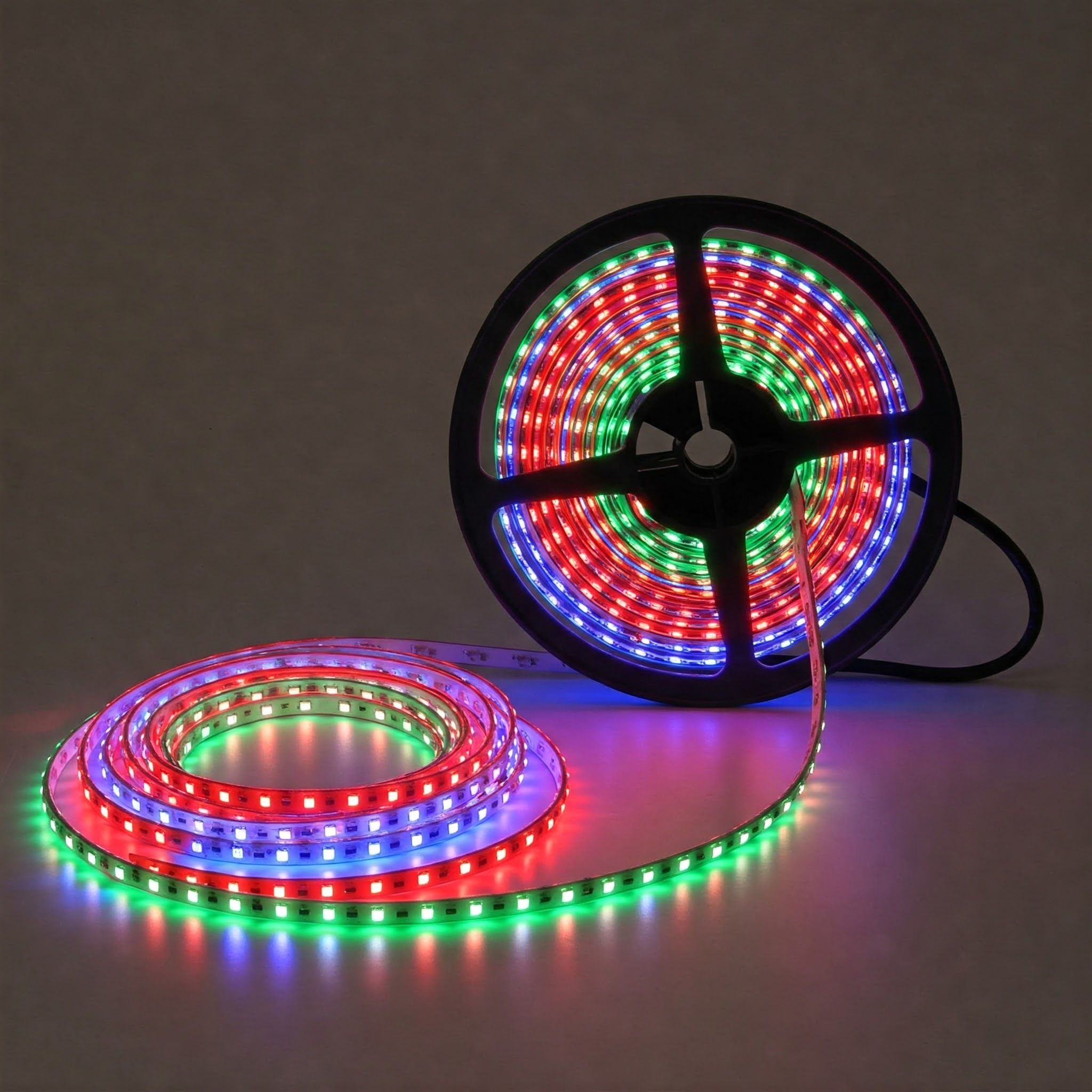 120 LEDs 20 m Multicolor Flickering Strip Rice Lights-image-7