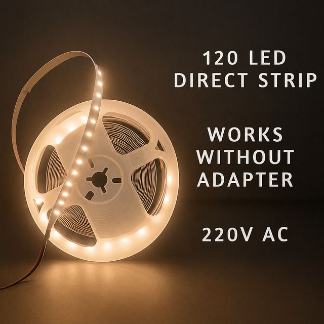 spark world 1 LEDs 5 m White Steady Strip Rice Lights-picture-30