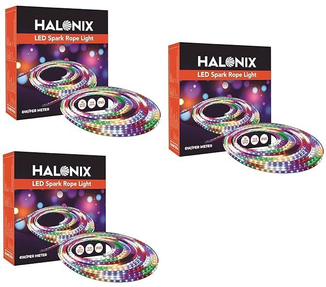 480 LEDs 10 m Multicolor Flickering Strip Rice Lights-image-9