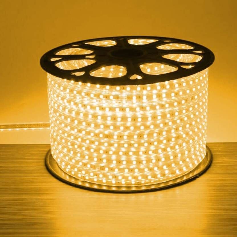 spark world 1200 LEDs 5 m Yellow Steady Strip Rice Lights-picture-39