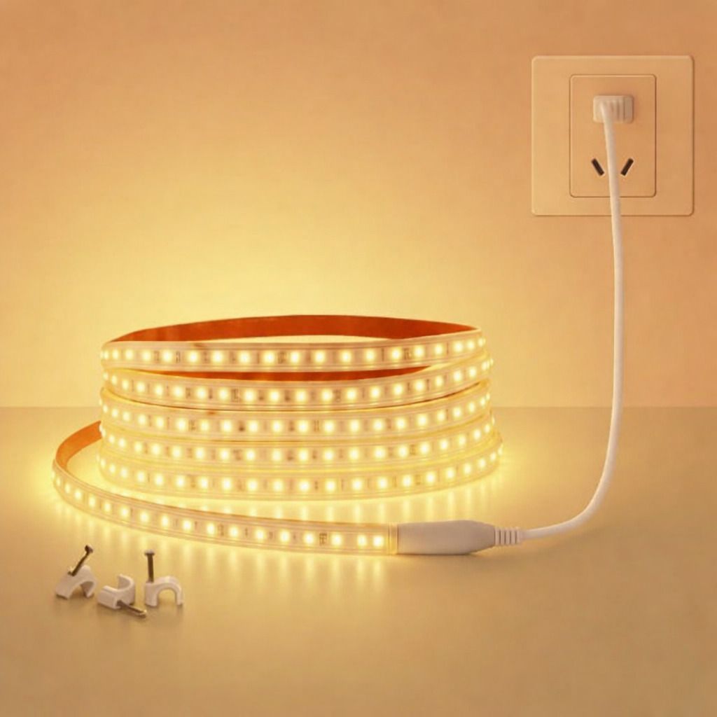 errol 240 LEDs 2 m Yellow Steady Strip Rice Lights-picture-14