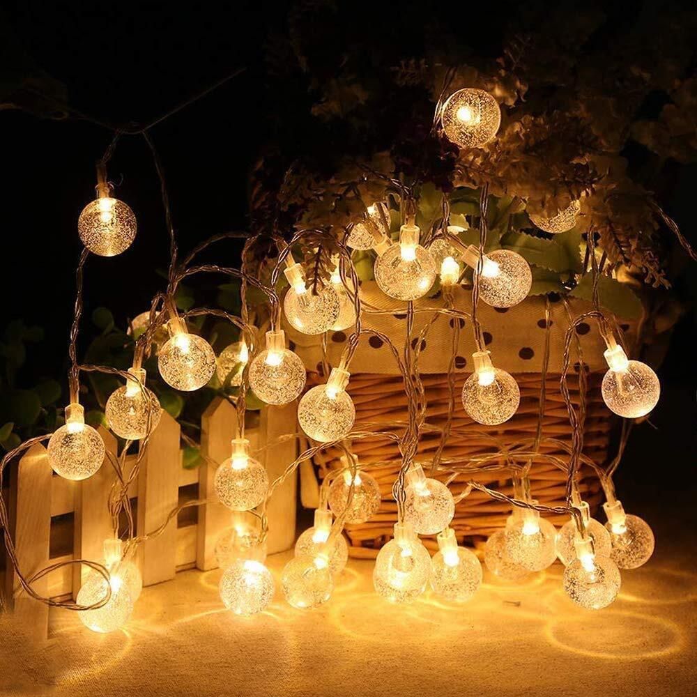 trendx 14 LEDs 3.5 m Yellow Steady Ball Rice Lights-picture-18