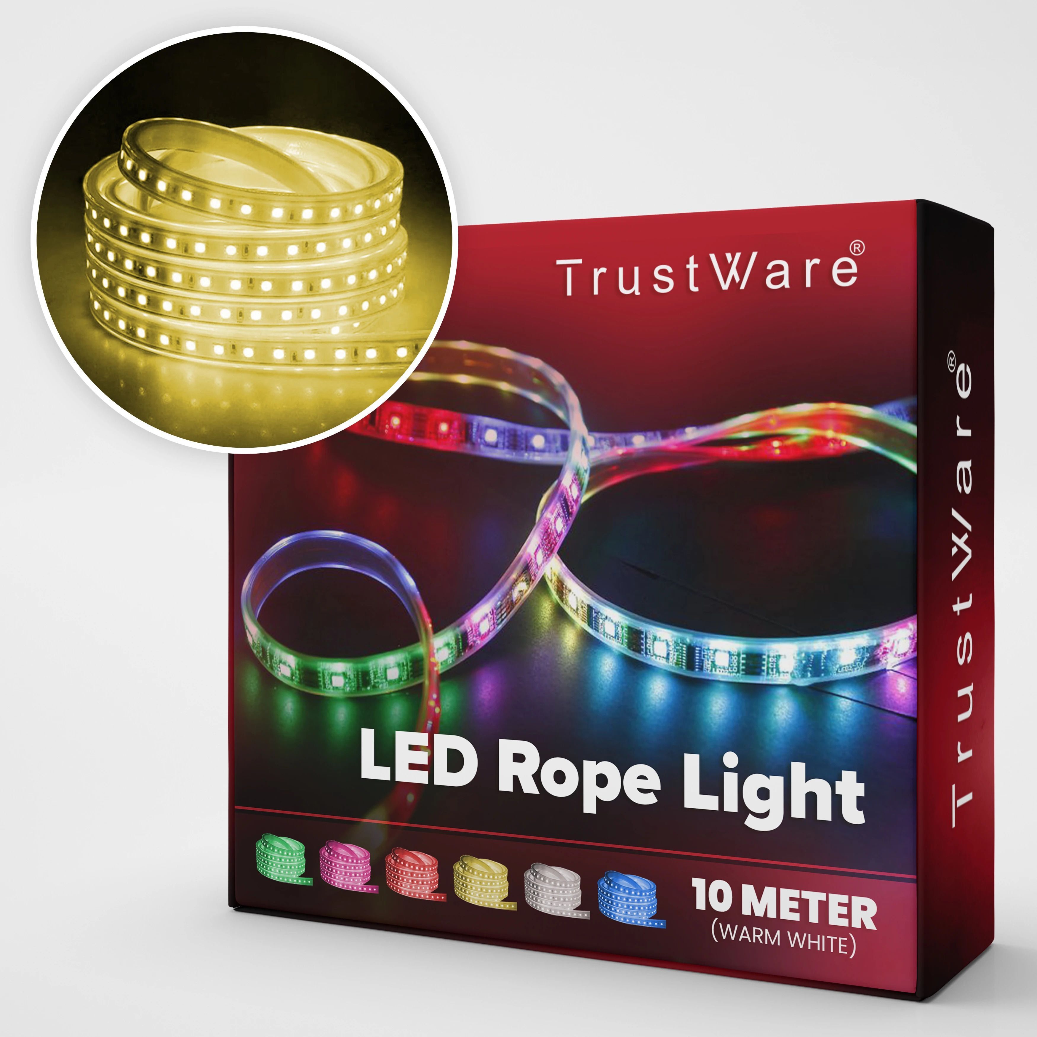 trust ware 1200 LEDs 10 m Yellow Steady Strip Rice Lights-picture-28