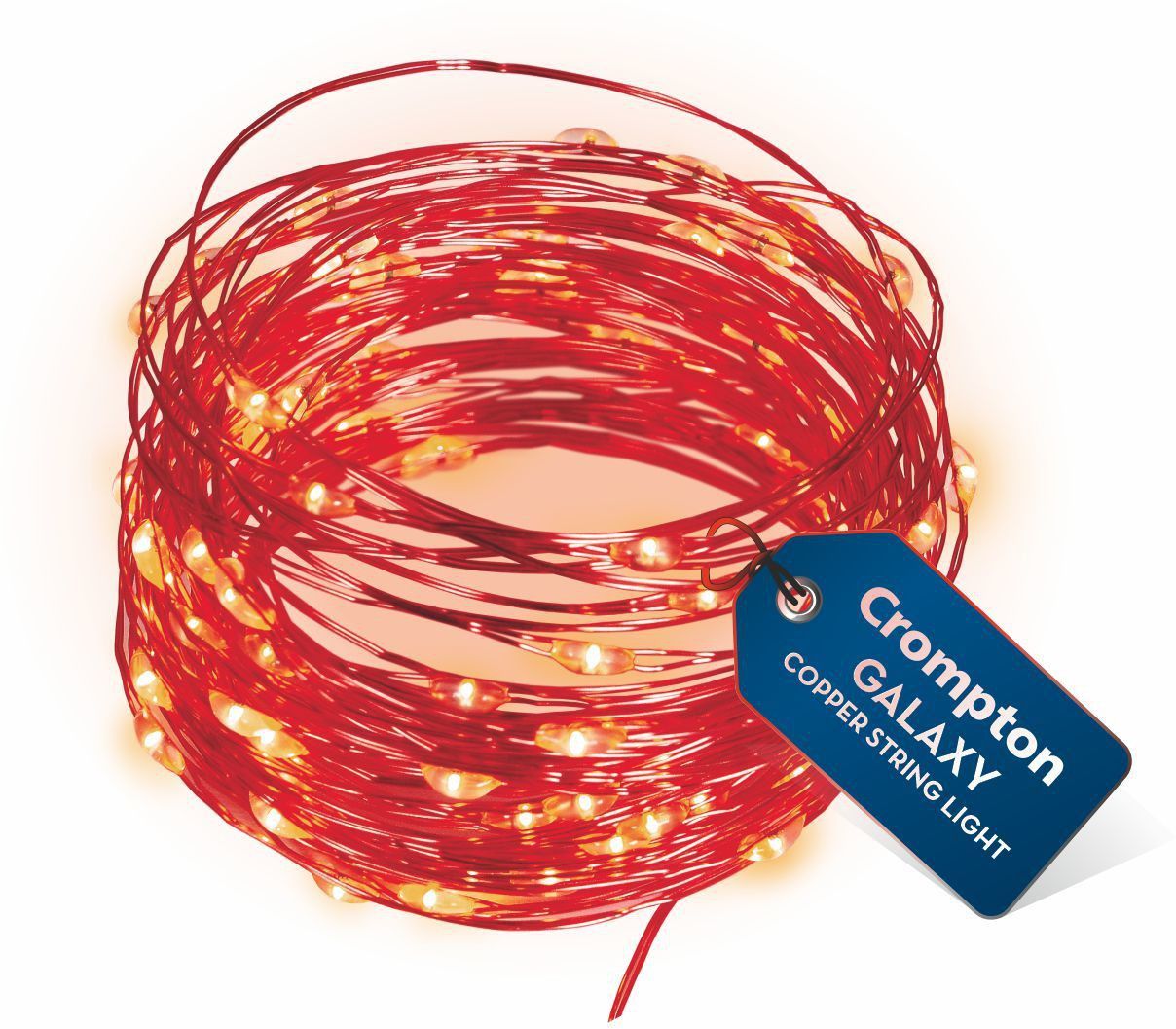 100 LEDs 10 m Red Steady String Rice Lights-image-42