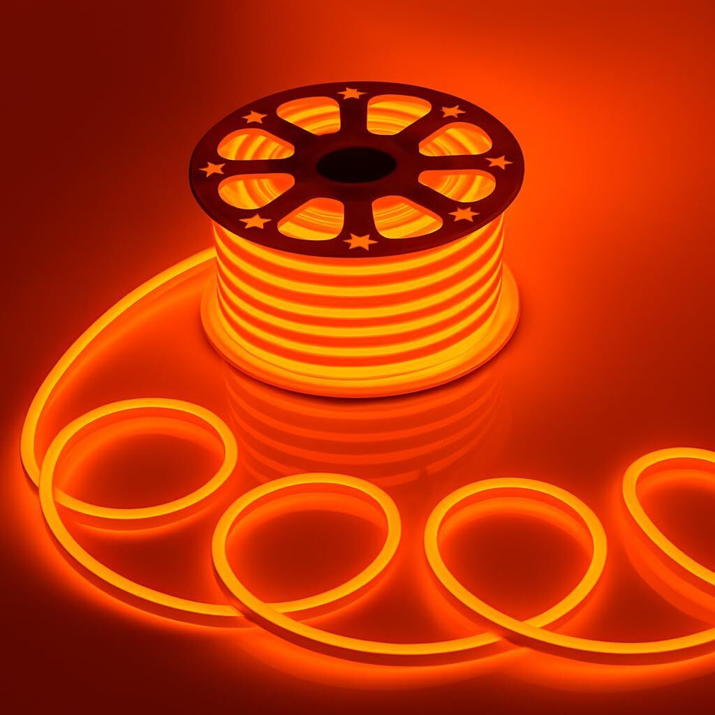 kavora 600 LEDs 5 m Orange Steady Strip Rice Lights-picture-17