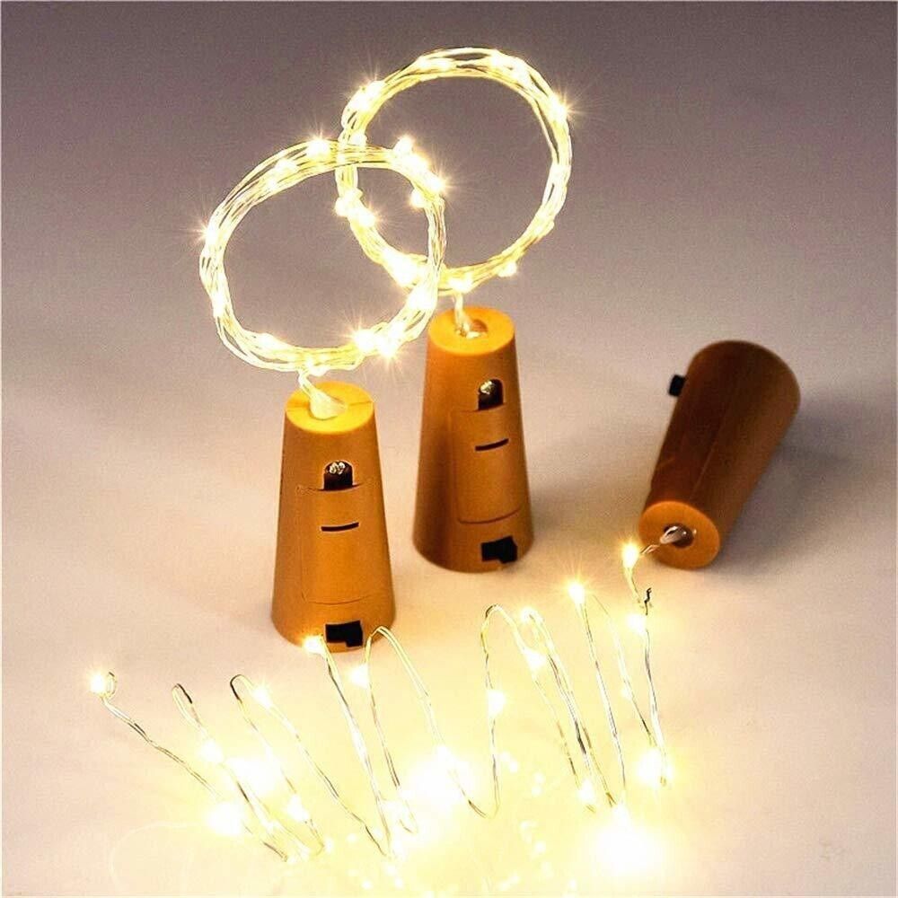 20 LEDs 2.03 m White Steady String Rice Lights-image-42
