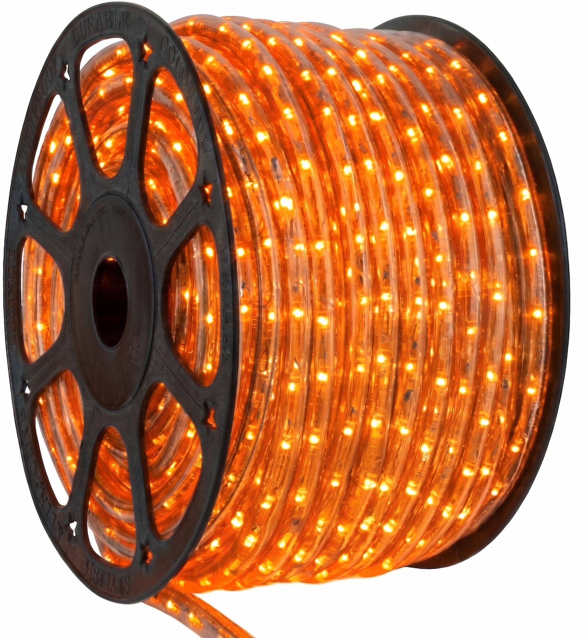 peafowl wholesale 1200 LEDs 10.16 m Orange Steady Strip Rice Lights-picture-17