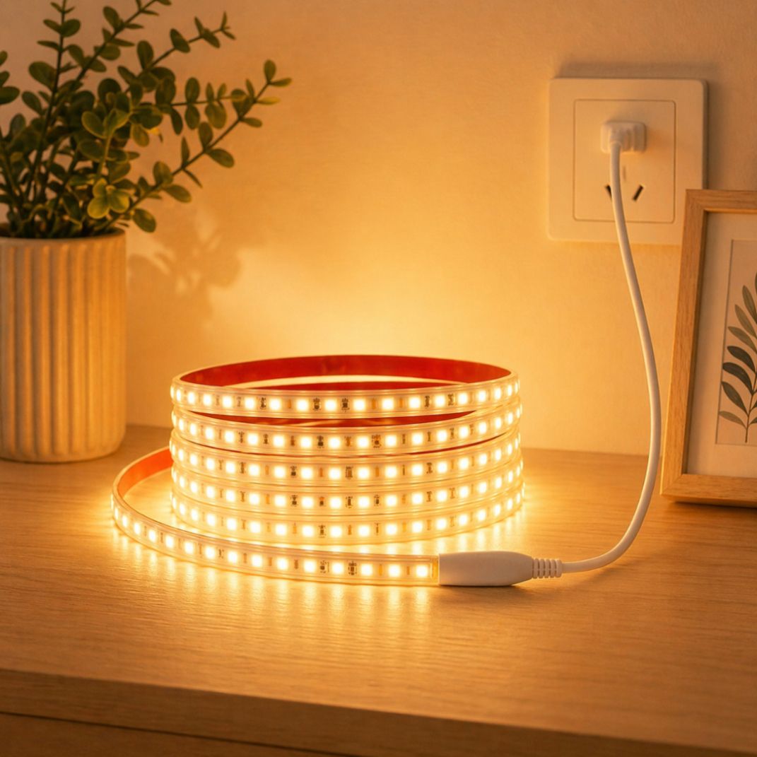 oldbird 240 LEDs 2 m Yellow Steady Strip Rice Lights-picture-45