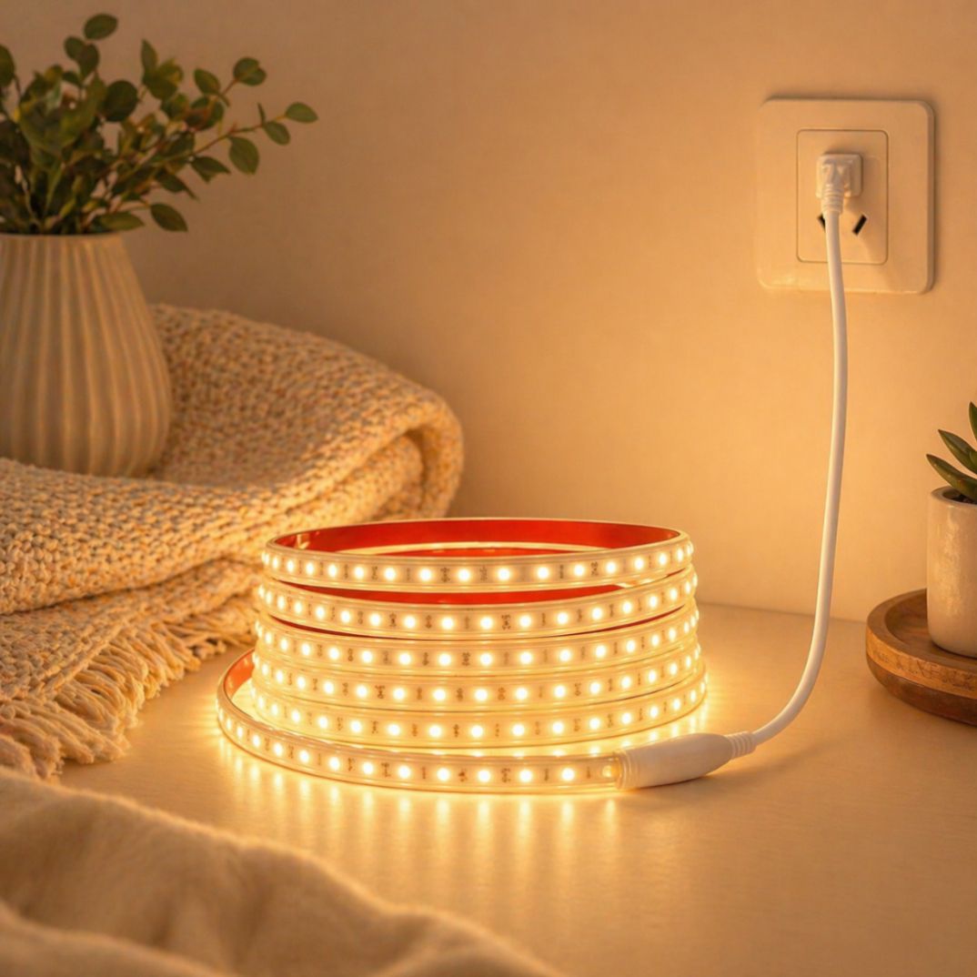 oldbird 240 LEDs 2 m Yellow Steady Strip Rice Lights-picture-34